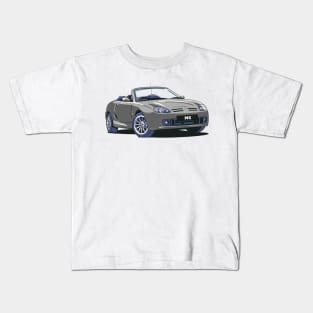 MG Rover MGTF in X Power Grey Kids T-Shirt